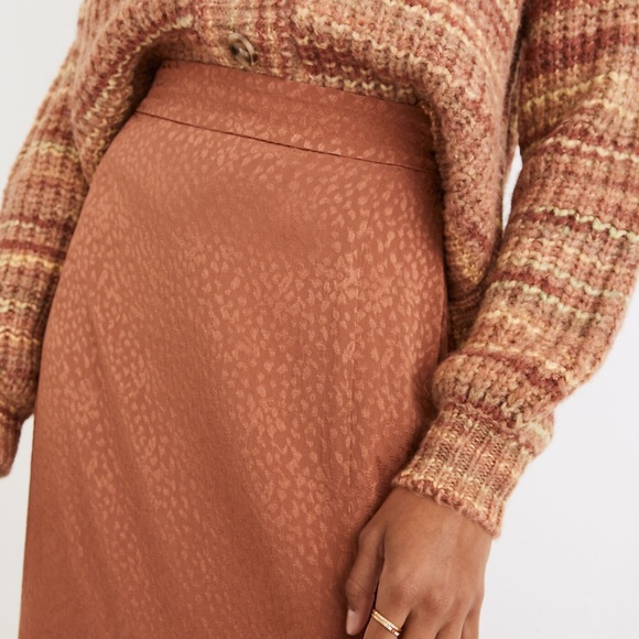Madewell Rust Midi Skirt - Picture 3 of 13
